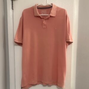 Men's Coral Polo Shirt